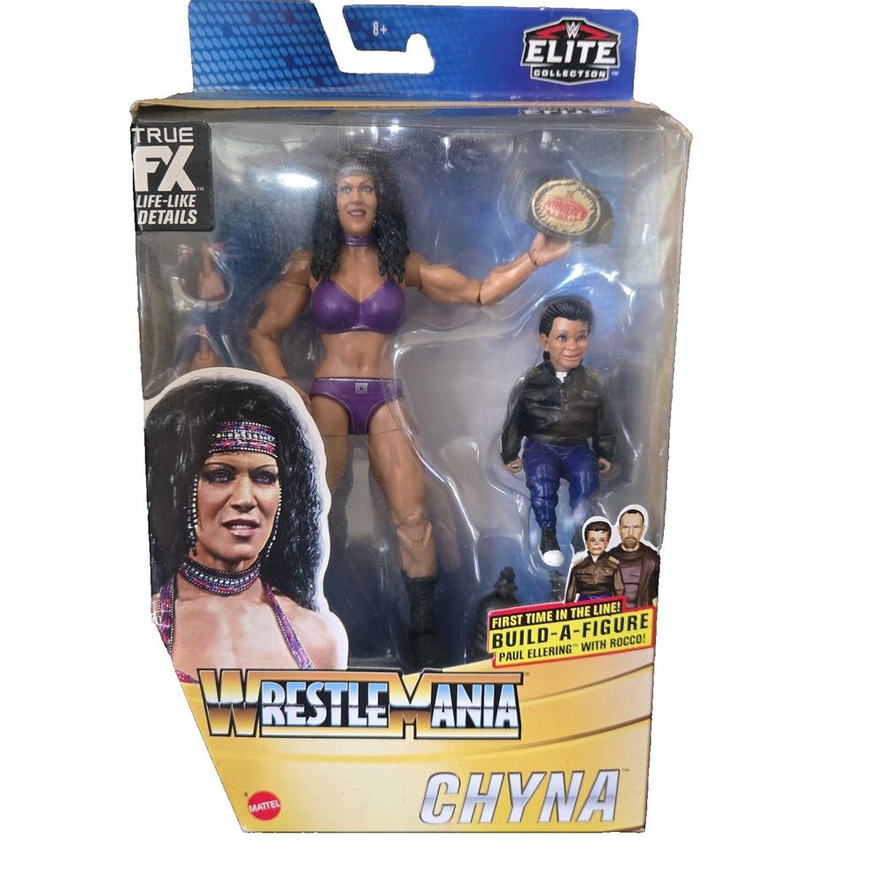 Mattel WWE Elite Collection WrestleMania 37 Chyna Figure B-A-F Paul Ellering